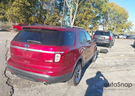 2014 Ford Explorer Limited from USA, damaged, VIN 1FM5K7F85EGB35085